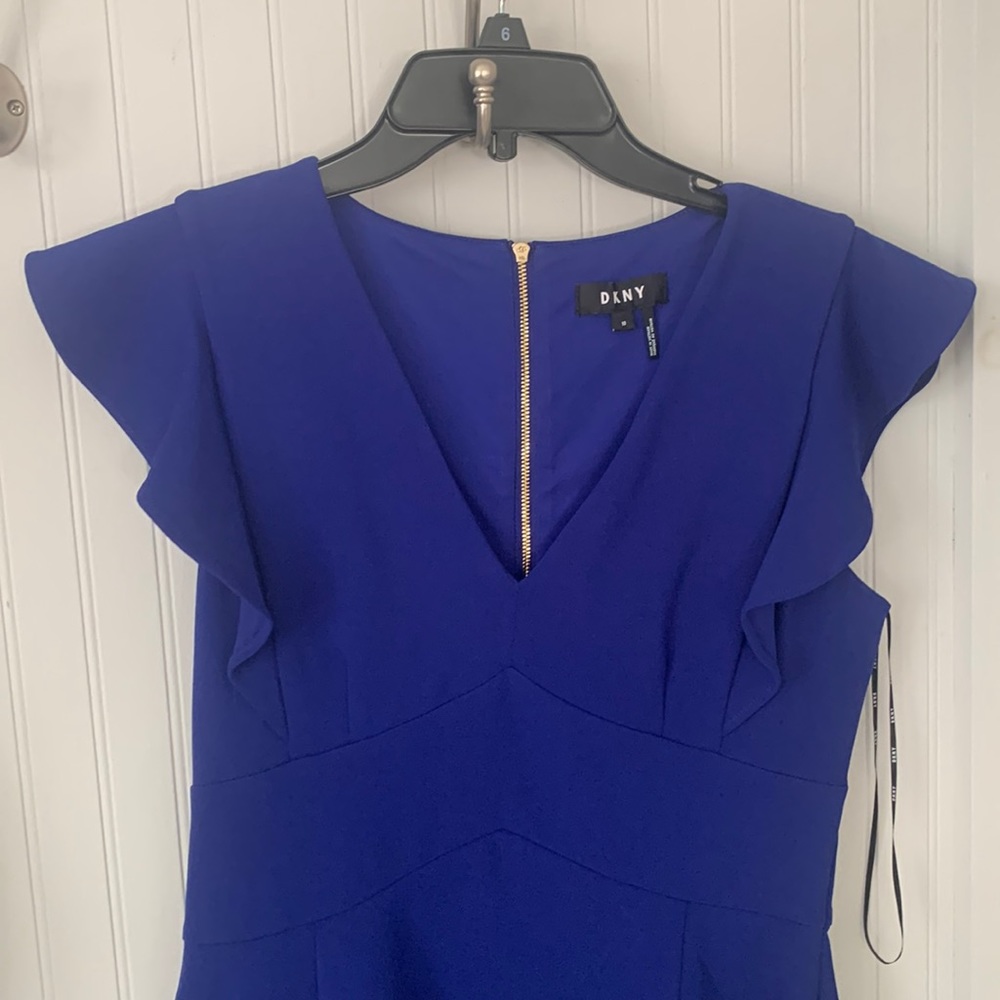 DKNY blue dress